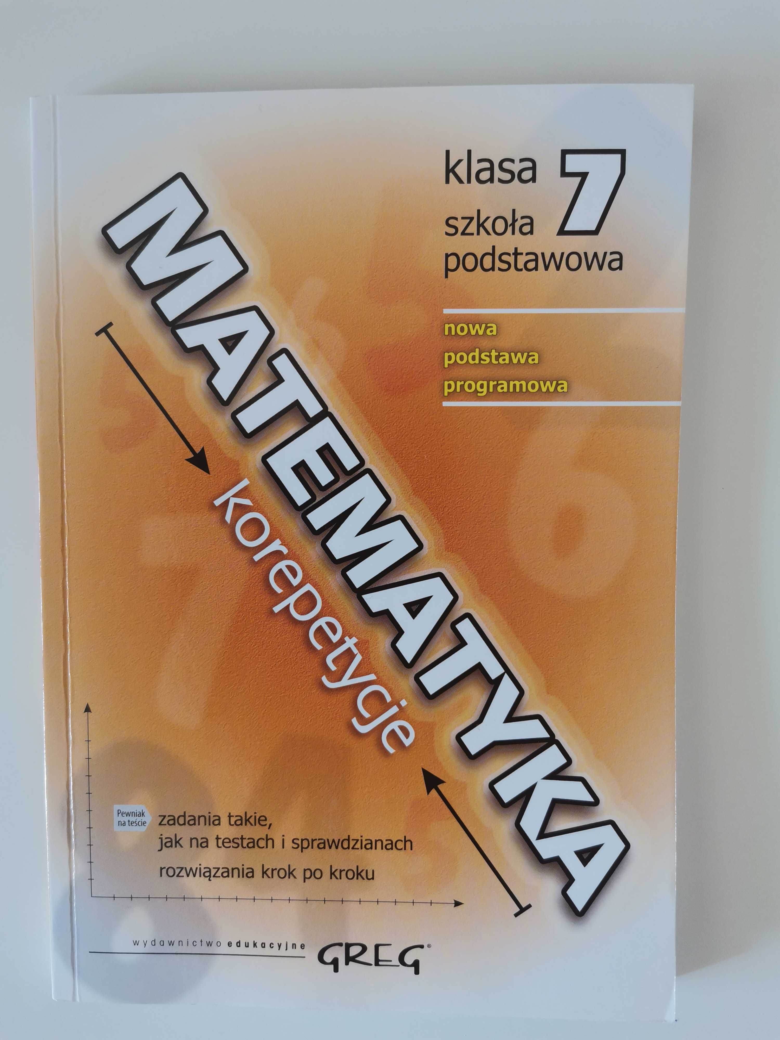 Matematyka korepetycje klasa 7 szkoła podstawowa GREG