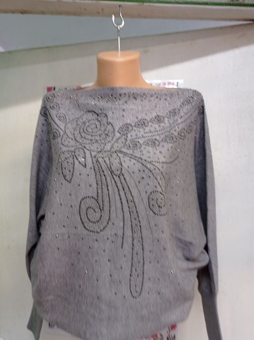 Кашемірова кофта-туніка