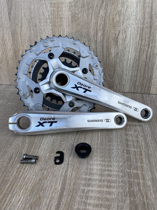 Шатуни Shimano Deore XT 68/73 (175) Truvativ Descendant e*thirteen xtr