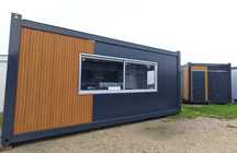 Kontener pawilon, gastronomiczny dofinansowanie HORECA 6 x 3 m