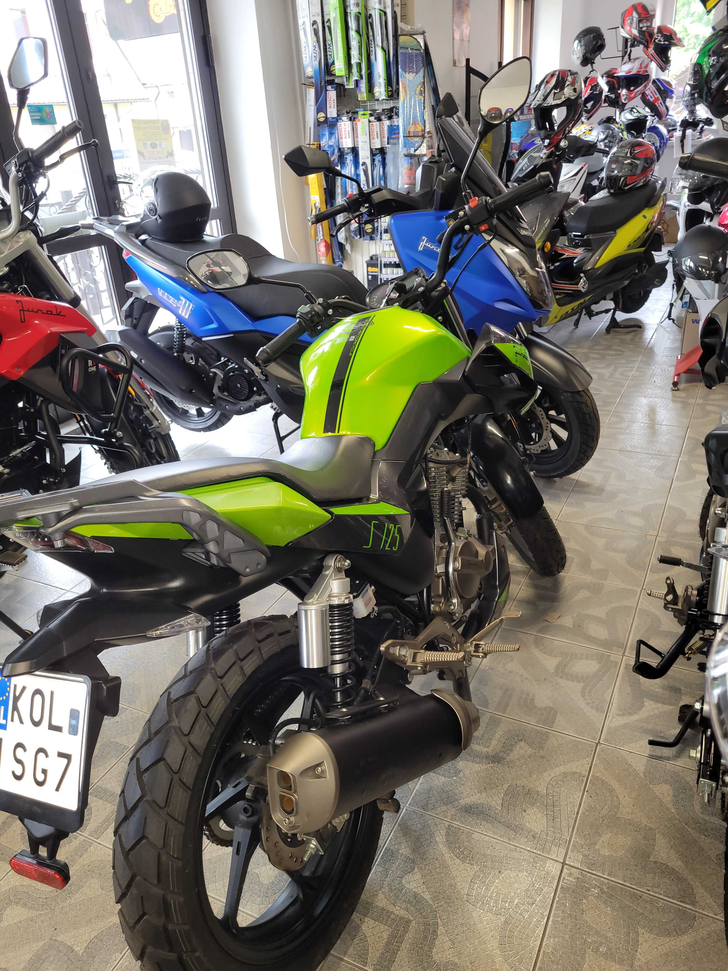 Motocykl Junak ADV 125   oraz inne Salon marki Junak Olkusz 2 szt