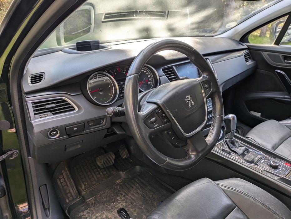 Peugeot 508 lift  deska rozdzielcza konsola air bag pasy poduszki