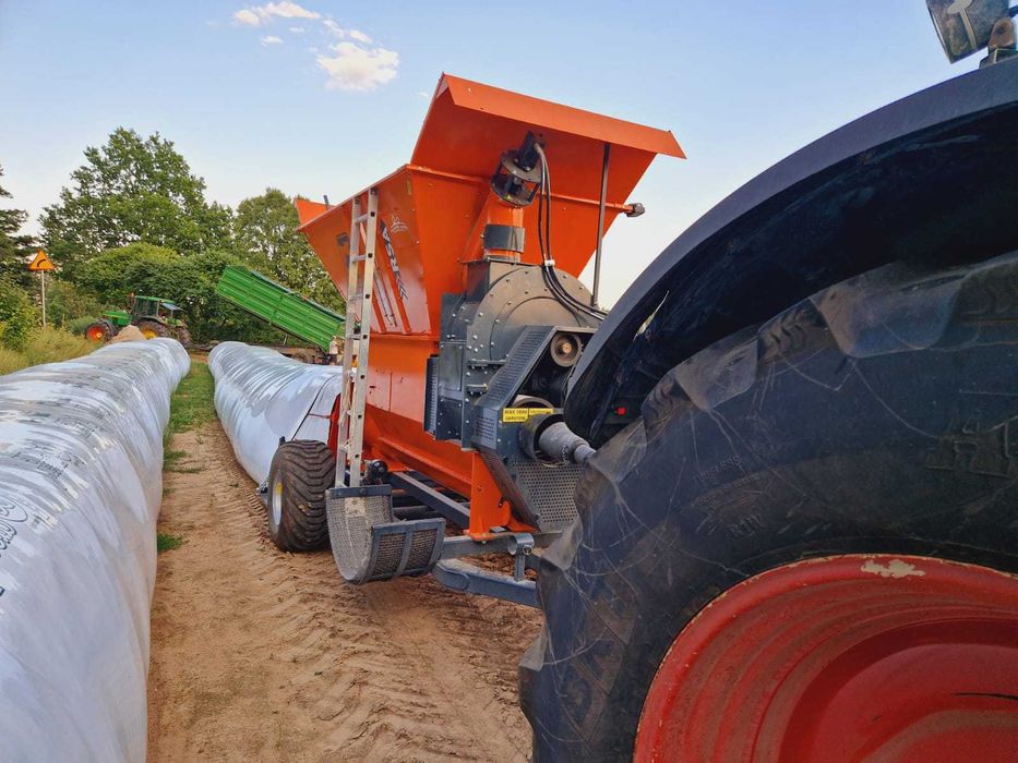 Śrutowanie Mielenie pakowanie w Rękaw Zbóż kukurydzy Śrutownik Agripak