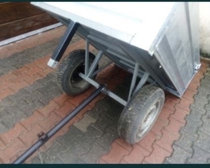 wózek przyczepka do traktorka kosiarki quada