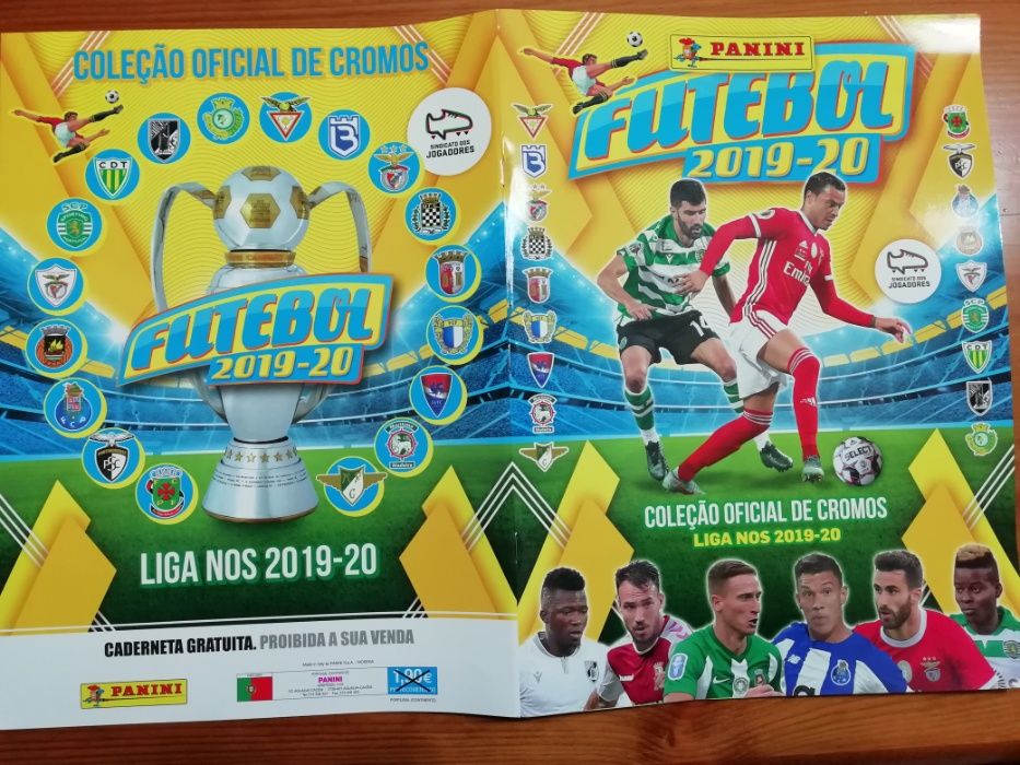 Caderneta e cromos Futebol 2019 /20,