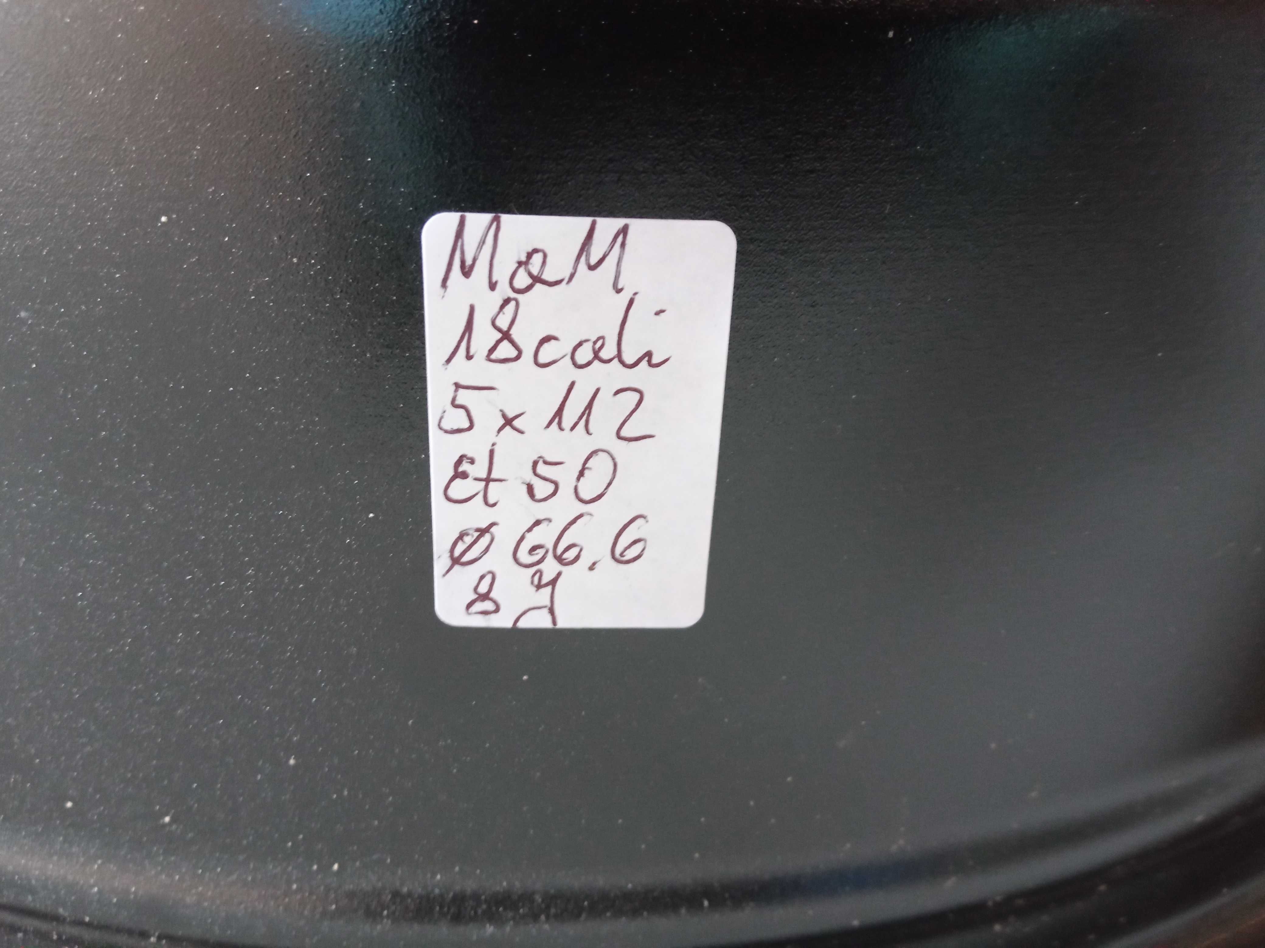 Felgi MAM 18cali 5x112 et50 8J Audi Mercedes Skoda Seat VW