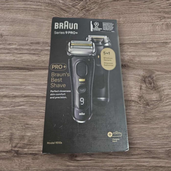 Golarka głowicowa do zarostu Braun Series 9 Pro+ 9510s czarna