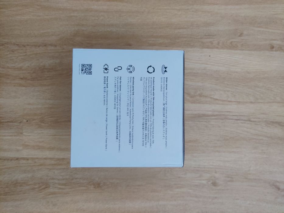 Głośnik bluetooth mobilny przenośny AOC 02,NOWY, zaklejony,biały, A0C