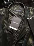Мужская кожаная куртка Zegna Sport