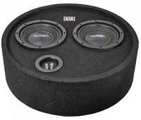 Caixa subwoofer para local pneu suplente