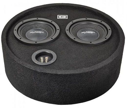 Caixa subwoofer para local pneu suplente