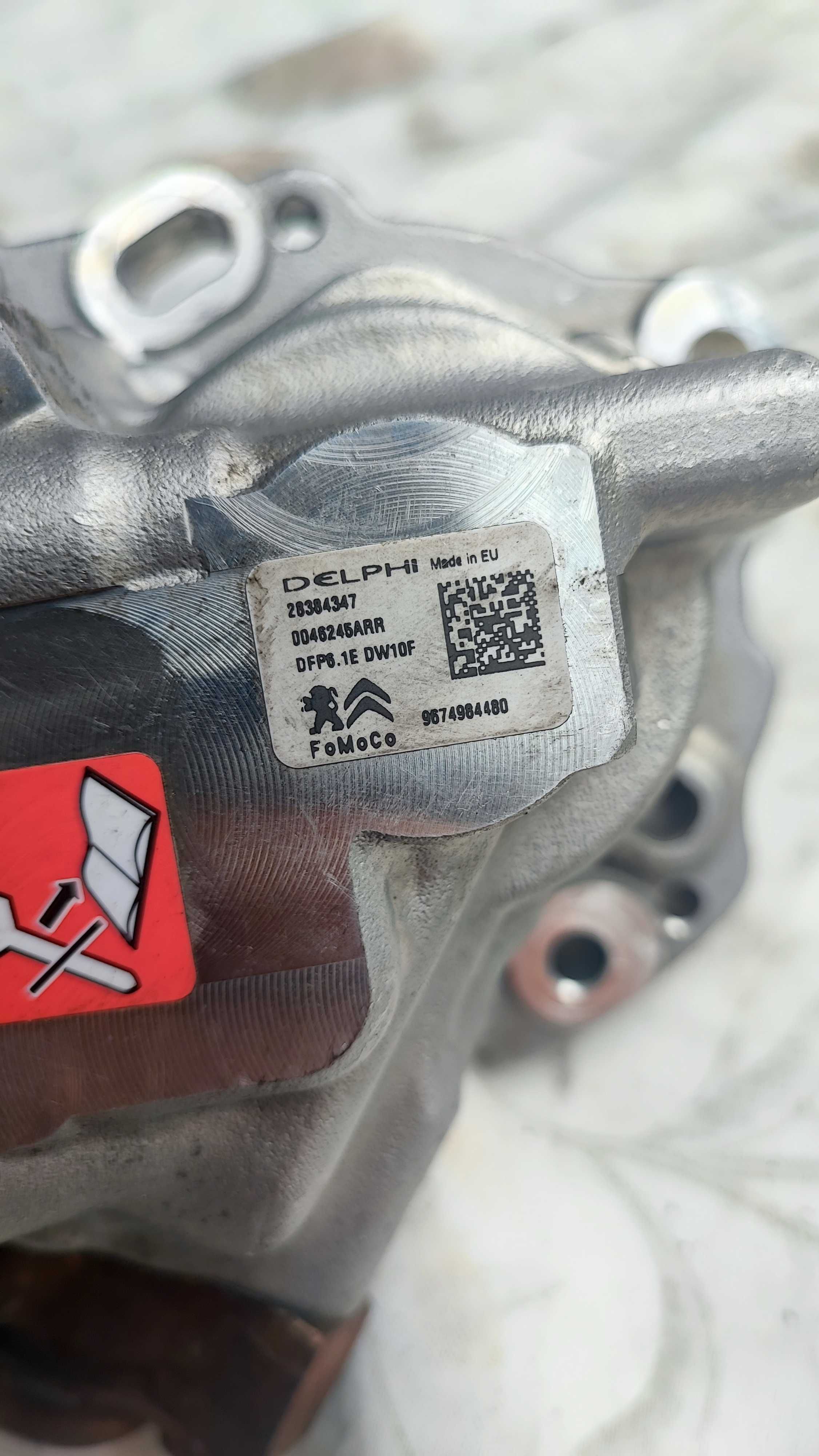 Pompa wtryskowa Delphi 2.0 2.2 HDI euro6 2022 Boxer Peugeot jumperDW12