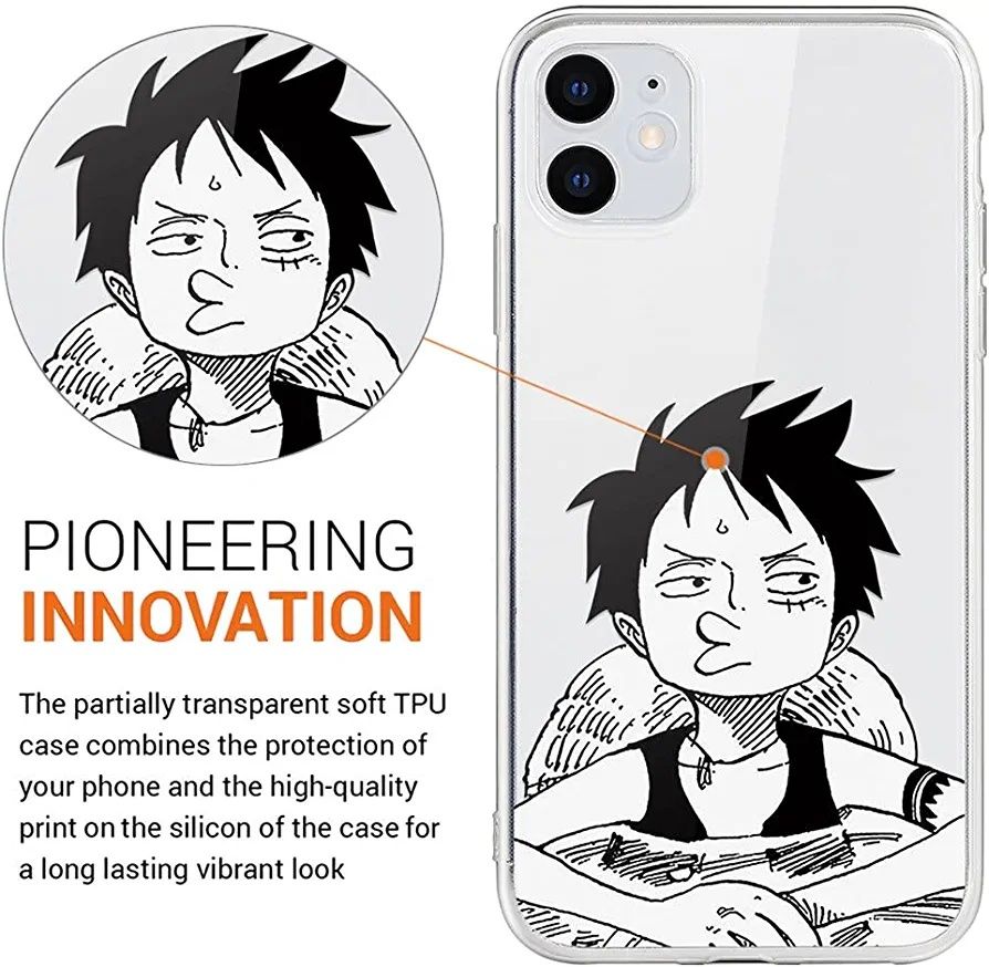 2 Capas Telemóvel Samsung Galaxy S22 One Piece Luffy e Ace