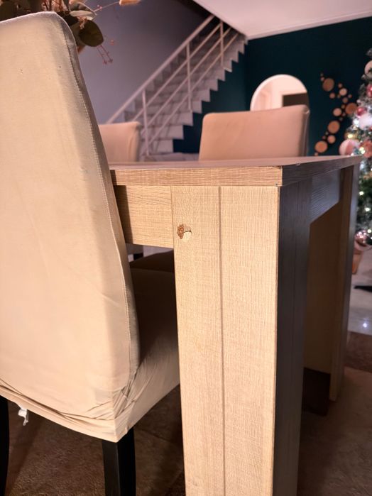 Conjunto mesa com 4 cadeiras barato