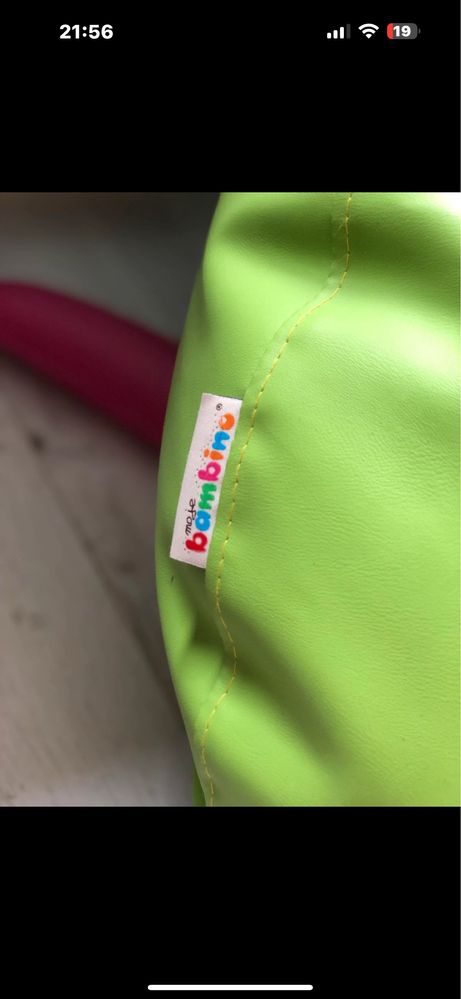 Sensoryczna pufa Piesek, siedzisko dla dzieci Bambino