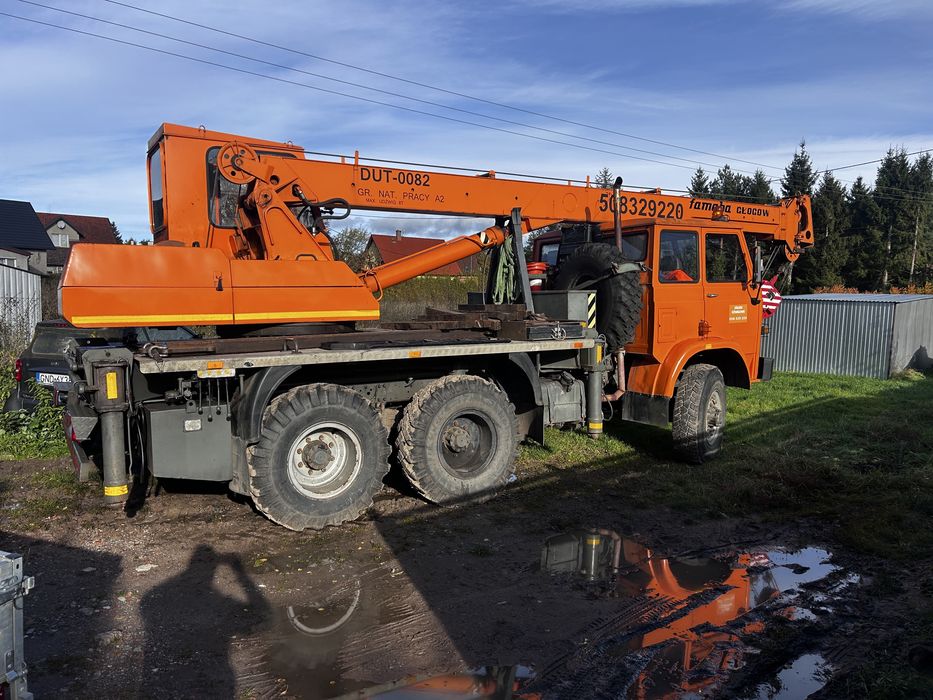 Dźwig na podwoziu Star 266