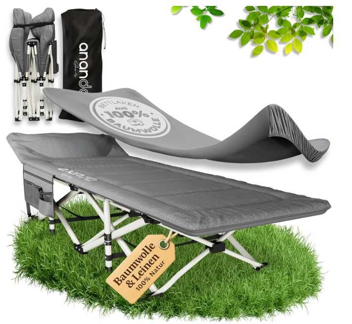 Łóżko kempingowe składane Ananda Goods (U149)