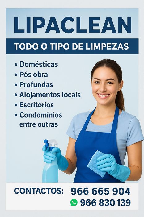 Todo o tipo de limpezas