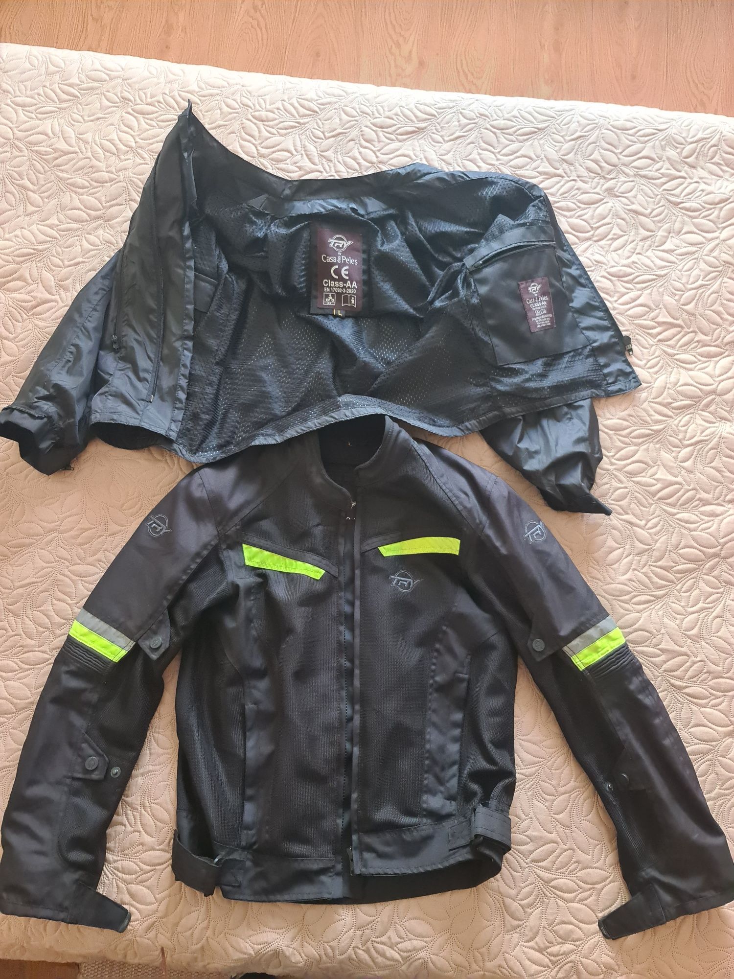 Blusao moto Try moto L como novos