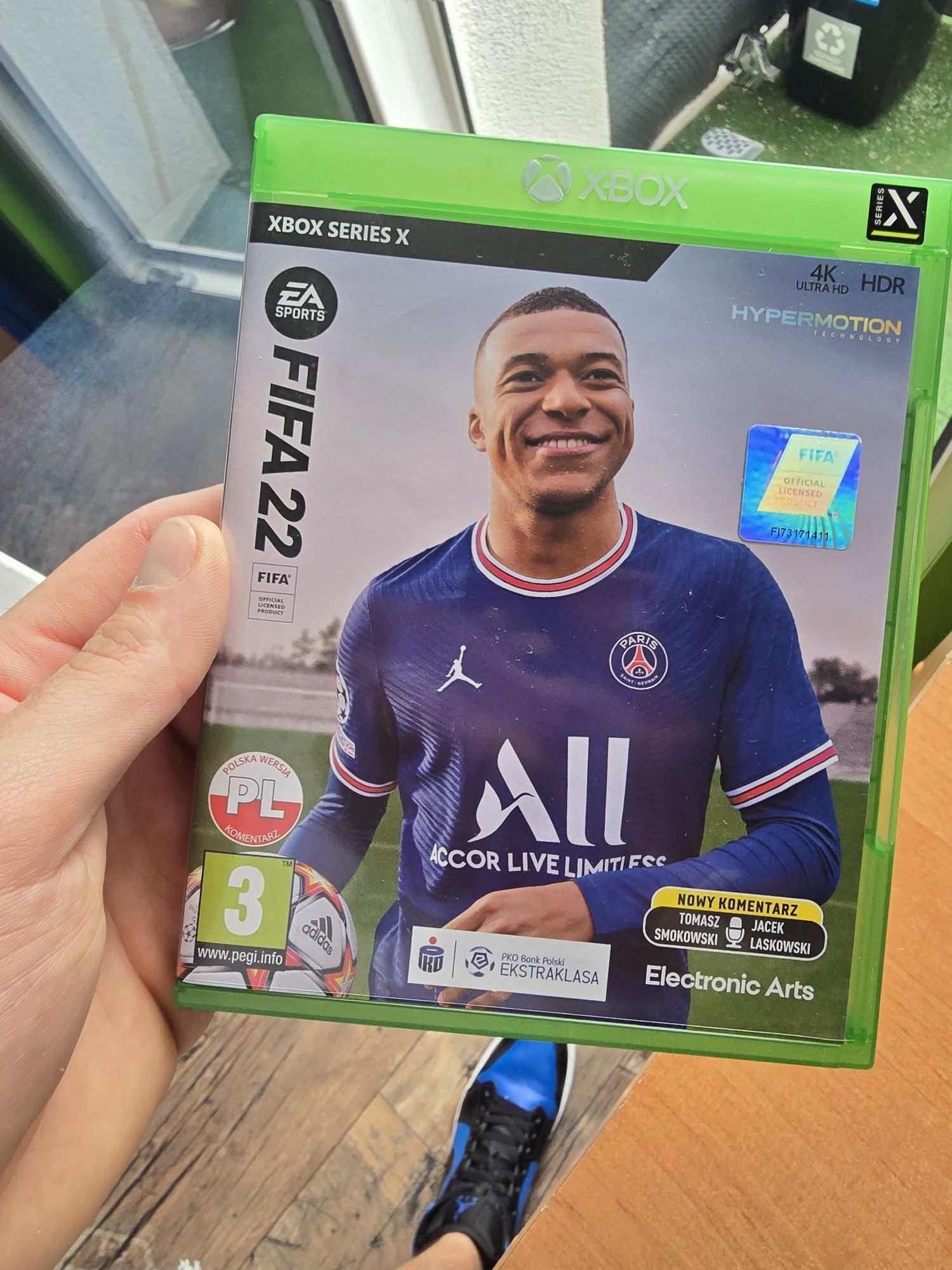 Fifa 22 xbox one po polsku online xone mbapee psg
