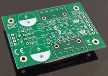 Płytka pcb - zasilacz symetryczny LM317/LM337 niskoszumny