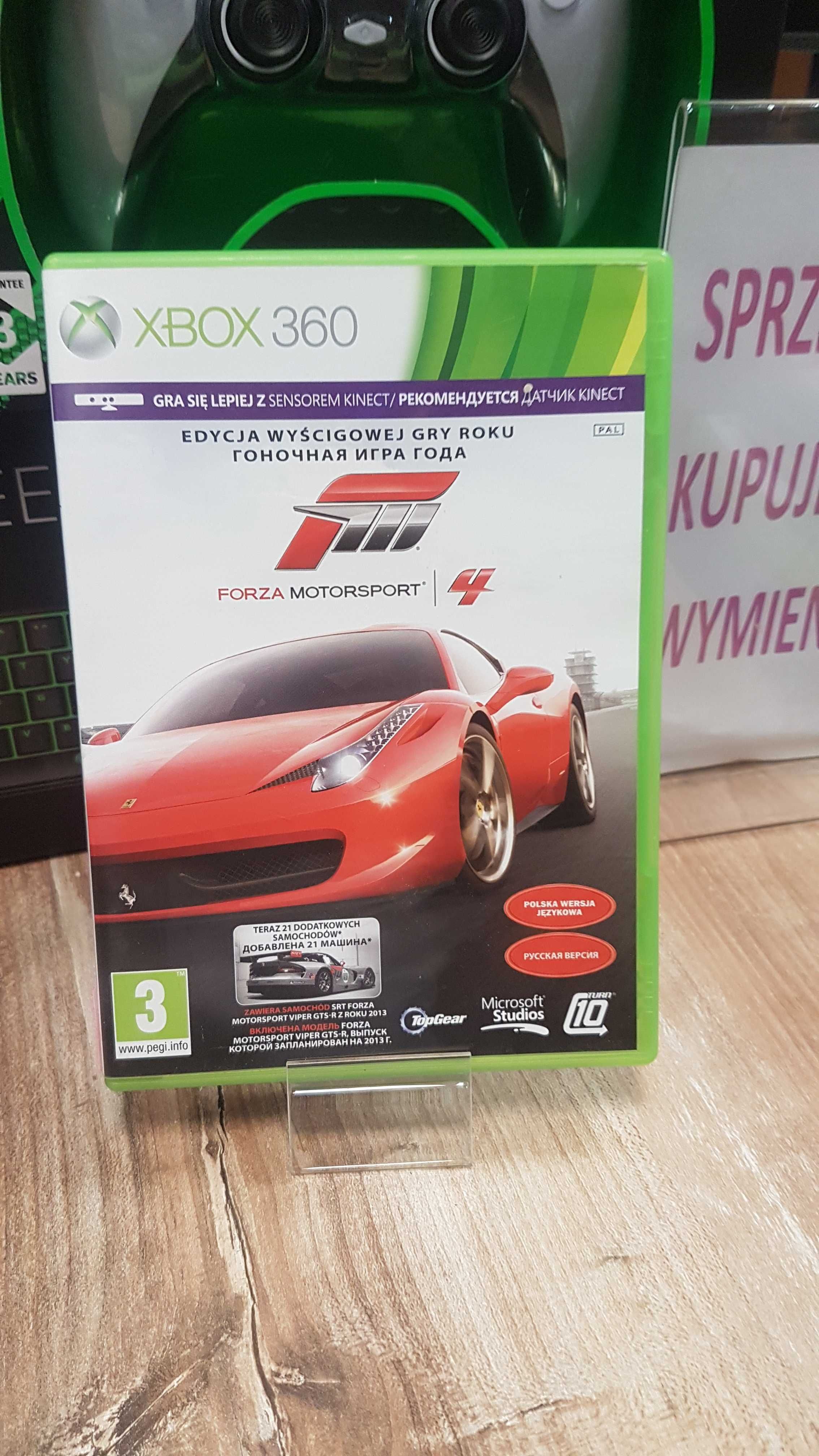 Forza Motorsport 4 X360 Sklep Wysyłka Wymiana