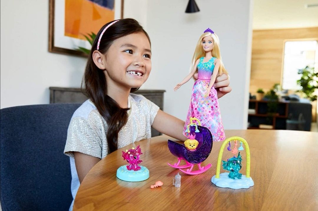 Набор Барби Сказочная забота Дримтопия Barbie Dreamtopia Dragon Nurser