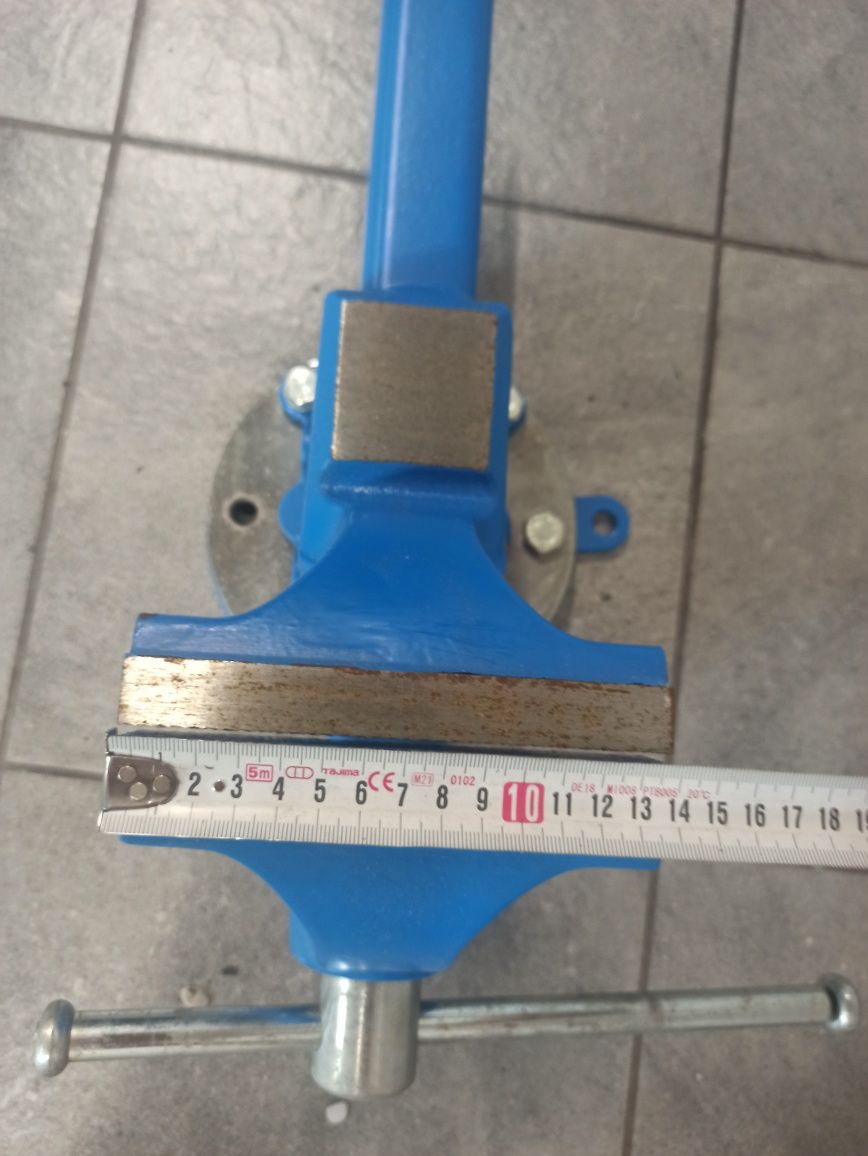 Nowe imadło stalowe obrotowe 140 mm