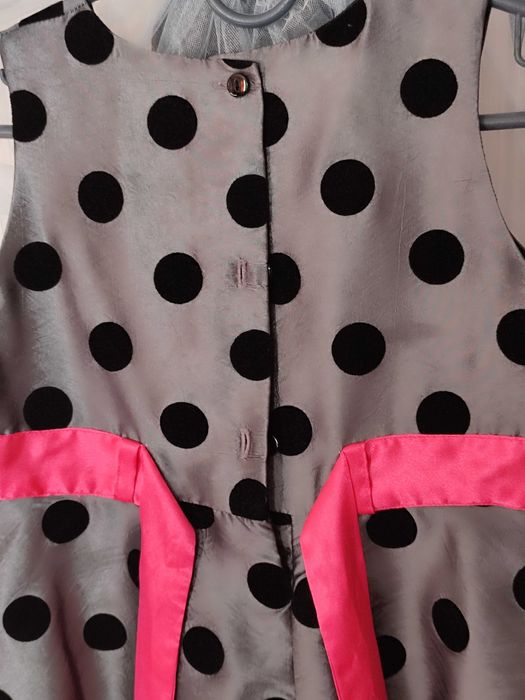 Святковий новорічний костюм мишки для дівчинки 7-8 років, плаття мишки