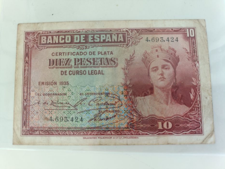 Nota Espanhola antiga