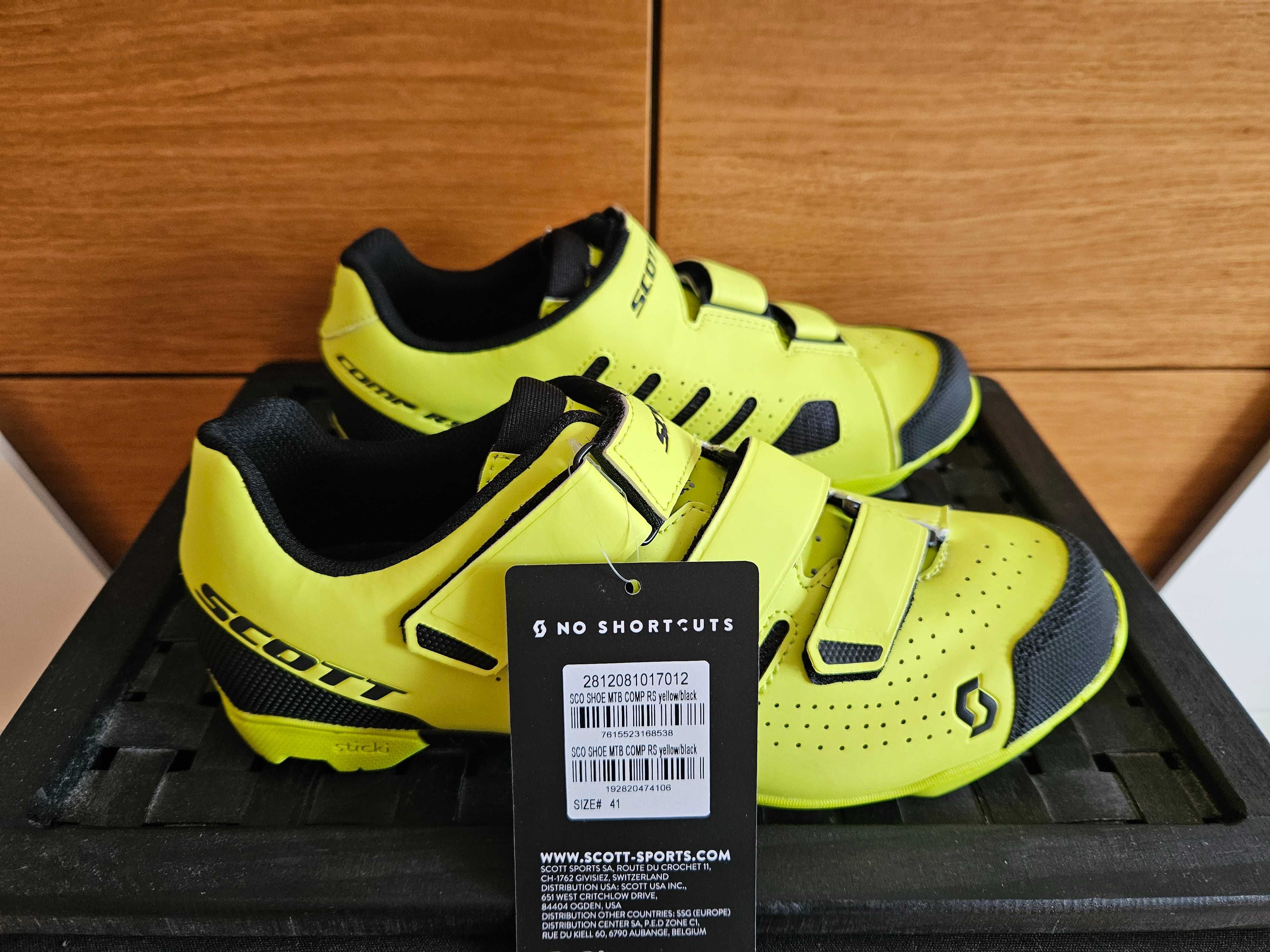 Sapatos BTT Scott N.41 / Shimano N.42