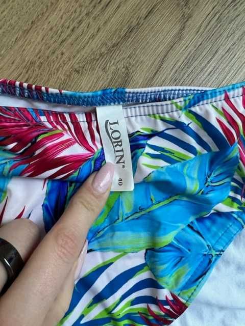 Lorin strój kąpielowy dwuczęściowy w kwiaty 80B, L