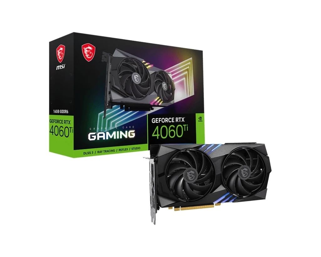 Відеокарта MSI GeForce RTX 4060 Ti 16GB GDDR6 GAMING X (912-V517-010)