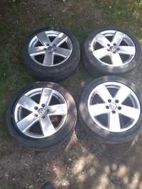 Alufelgi 17" opony 235/45R17  golf 5 plus