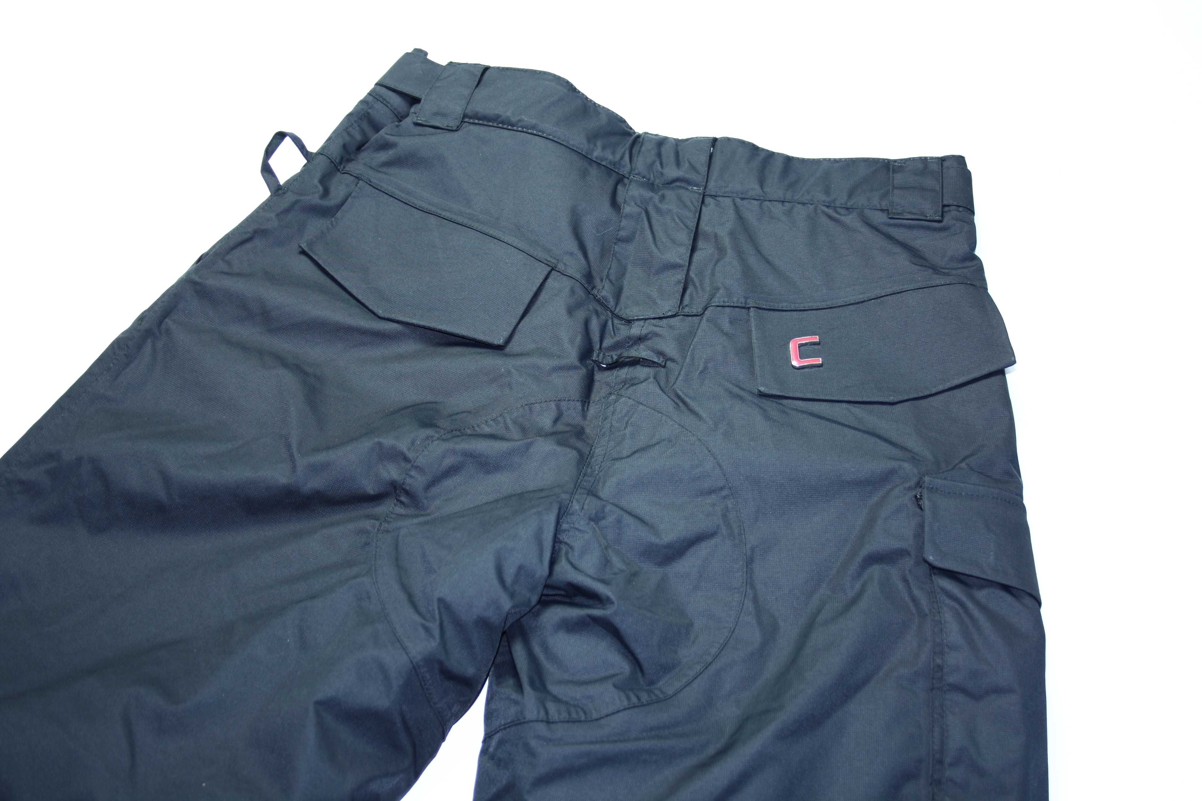 Spodnie snowboardowe damskie S/36 Campus ARLENA PTS czarne nowe