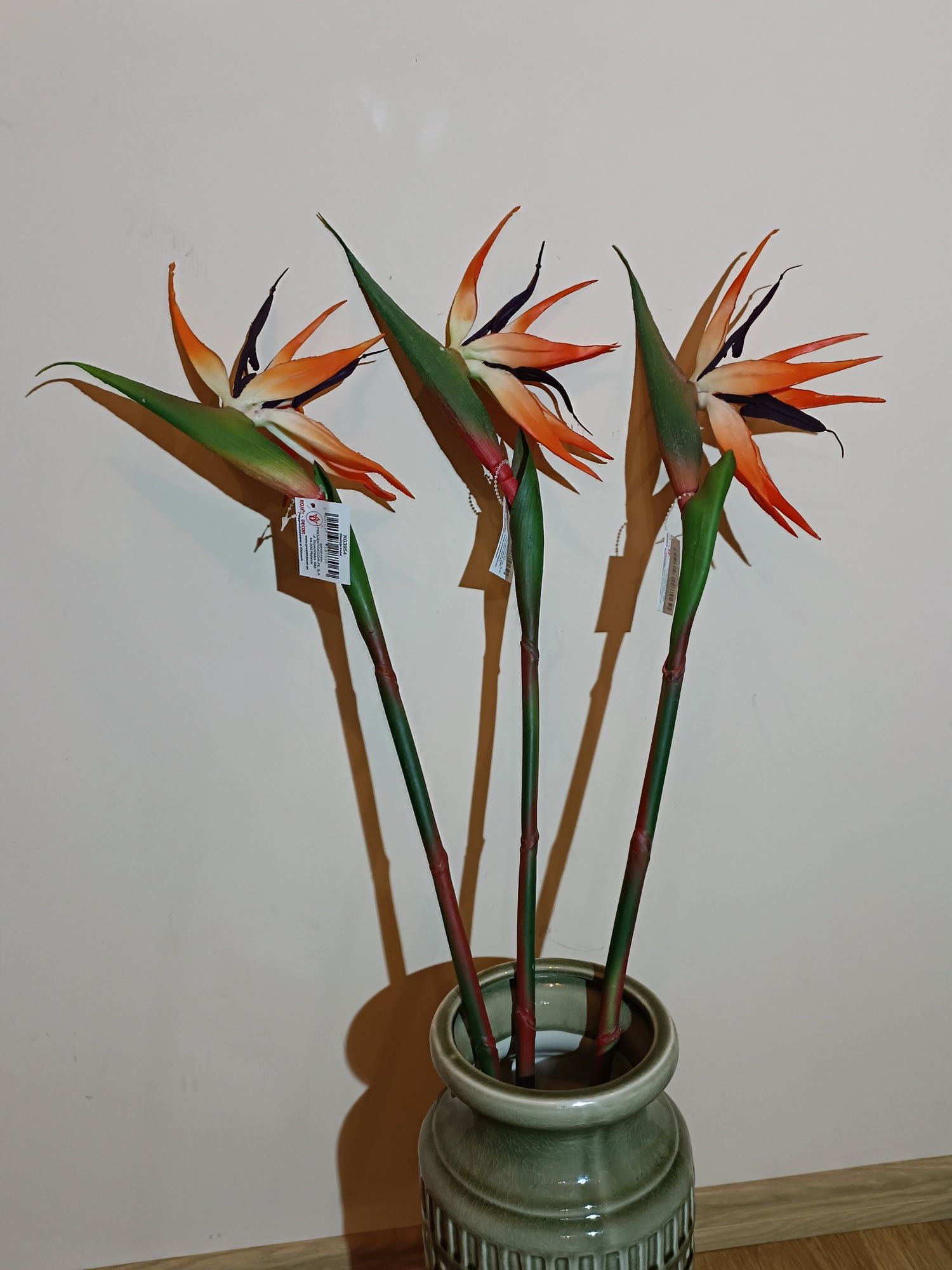 Sztuczny kwiat Strelitzia z 85 cm