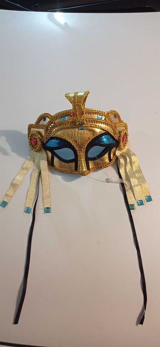 Carnaval máscara e pulseira Cleópatra