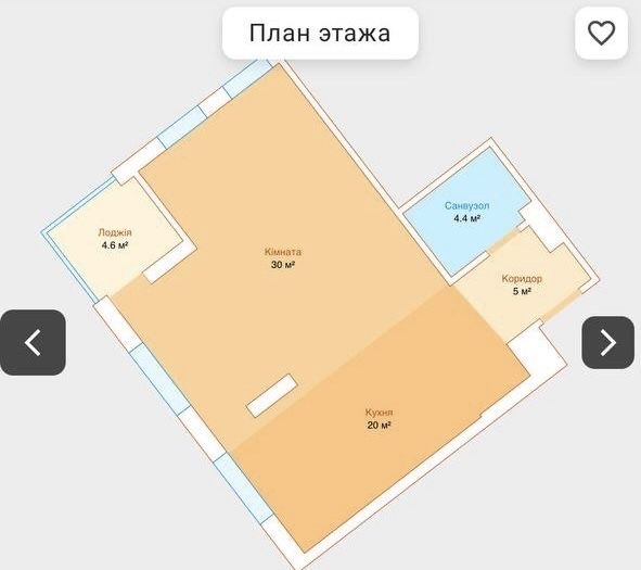 Супер ! Низкая цена -50%. видовая 3х комн в ЖК River Hall