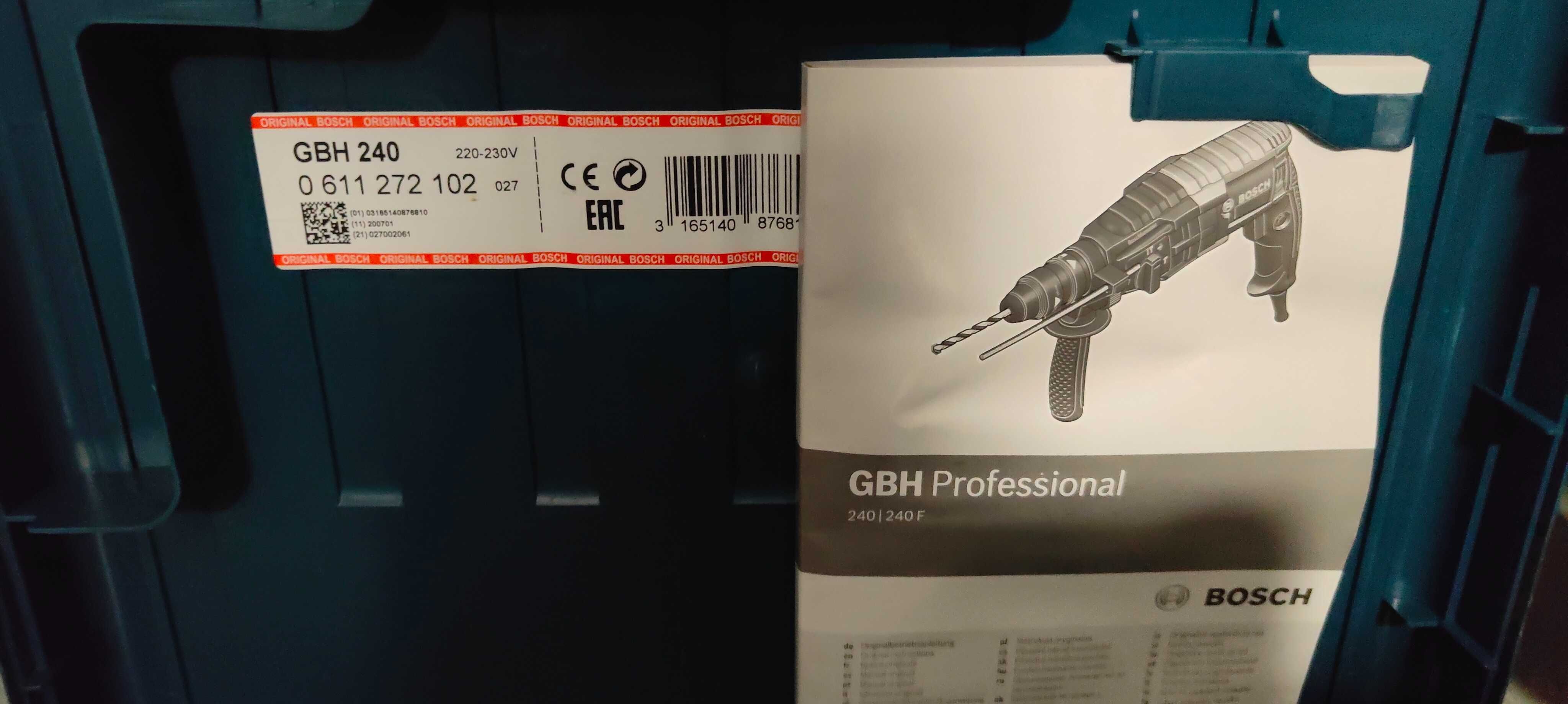 Nowy młot udarowy SDS-plus Bosch professional GBH 240