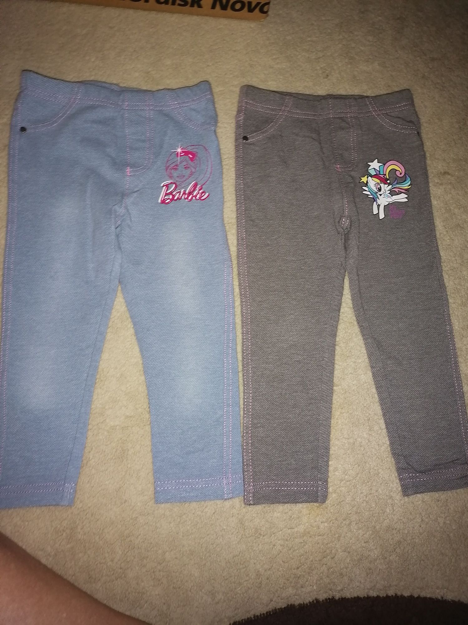 Spodnie Legginsy ala Jeansy 92/98