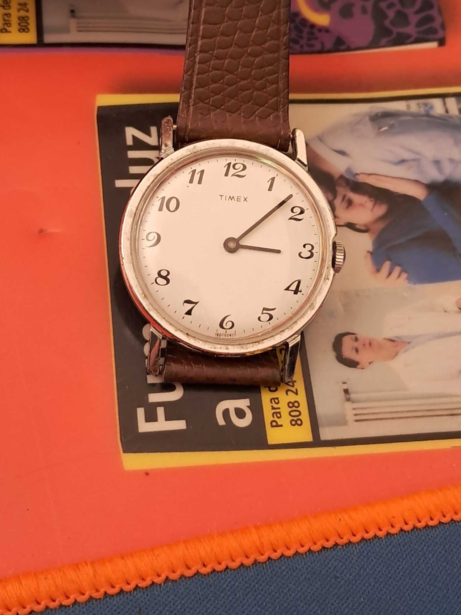 timex de corda manual