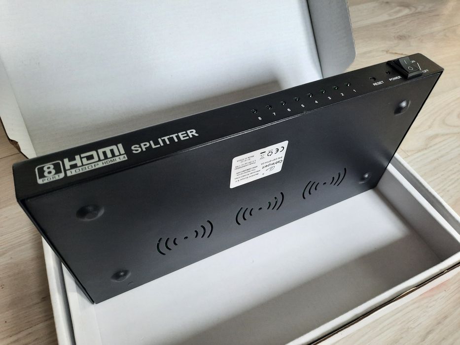 Розгалужувач (splitter)HDMI сигналу Cablexpert DSP-8PH4-03 на 8 портів