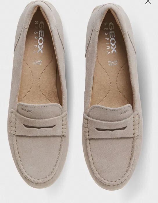 Мокасины Geox, замшевые