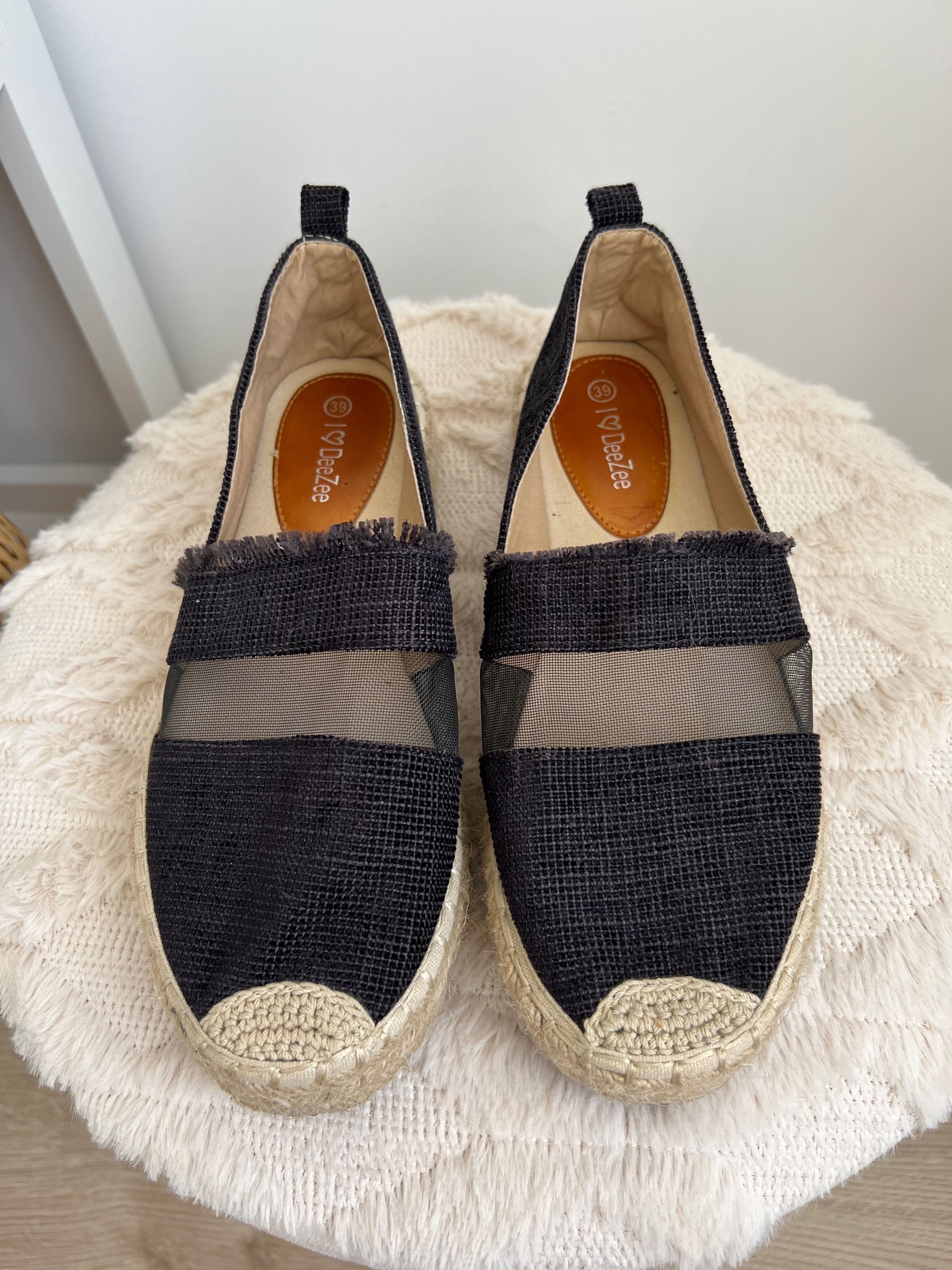 Espadryle DeeZee na platformie Roz.38