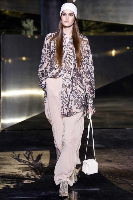 Блуза шифон H&M Studio Collection (S-M)