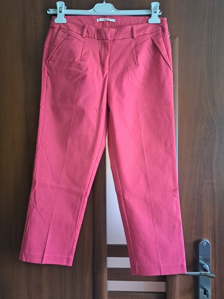 Różowe spodnie damskie rozmiar 36