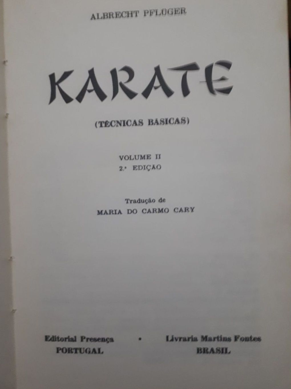Livros de Karaté