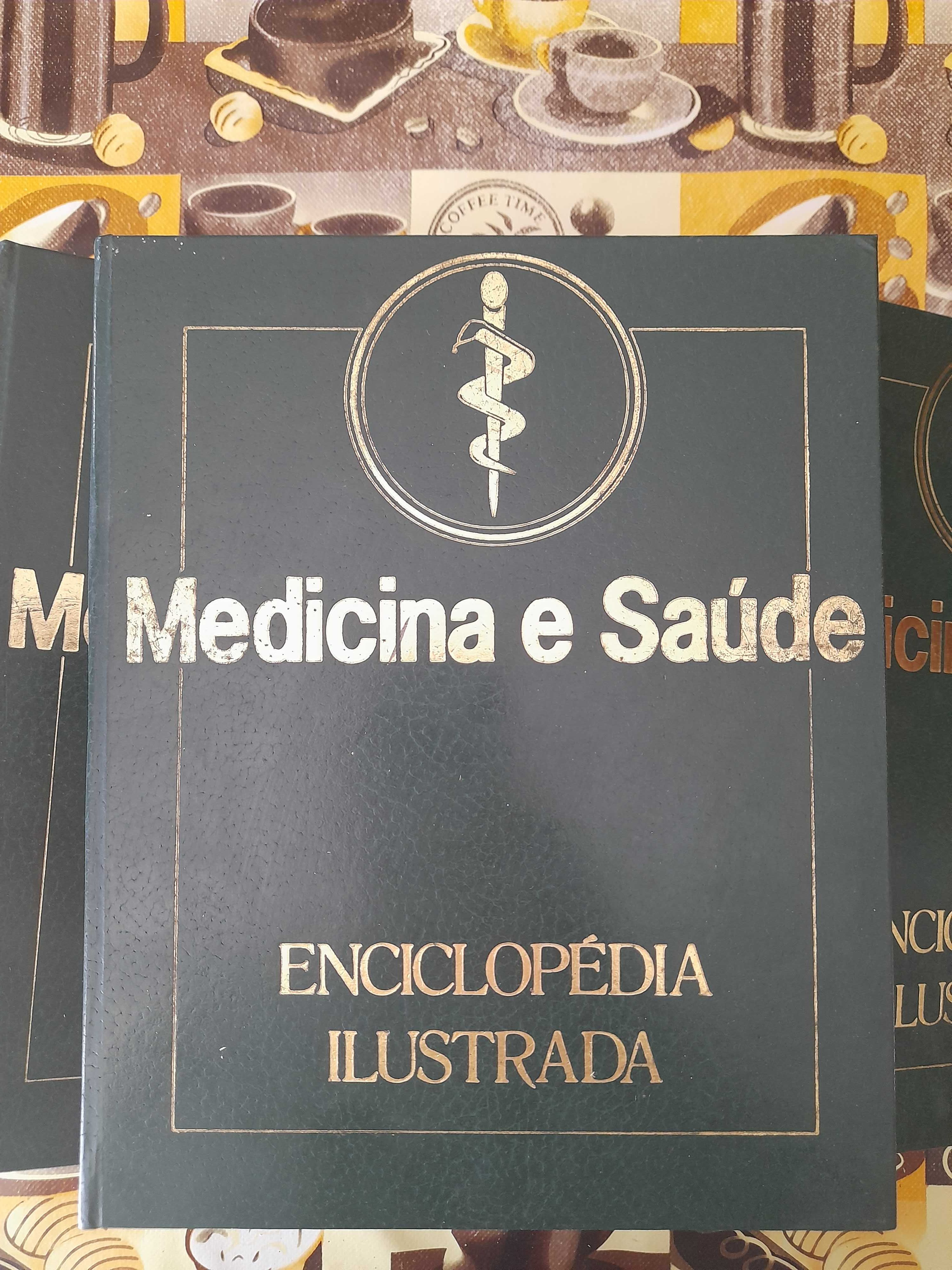 Enciclopédia Ilustrada Medicina e Saúde (6 volumes)