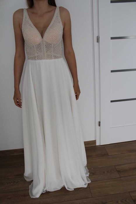 Piękna suknia ślubna