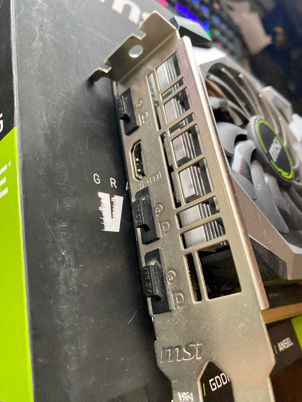 Продам видюху NVIDIA GeForce GTX 1660 6G GDDR5
